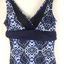 Tommy Bahama  Island Tile Printed One Piece Swimsuit Blue Size 4 Photo 5