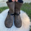 Rag and Bone  Double Strap Suede Moto Boots size 38  Photo 1