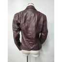 Free People  I'll Be Around Leather Moto Jacket Size L Photo 6