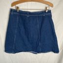 Popsugar  denim skirt size 14 Photo 3