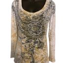 Cache Ladies ’ Long Sleeve Top Beautifully Detailed Worn Once! LIKE NEW Photo 2