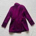 Tommy Hilfiger Plum Purple Wool Coat Photo 1