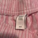 Victoria's Secret Victoria’s Secret size medium pink and silver striped pj pant Photo 6