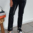 ZARA  Black Leather Pants Photo 7