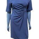 Shelby & Palmer  Navy Blue Dress Size 8 Ruched Sides New! Photo 0