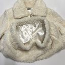 Show Me Your Mumu  Kassidy Faux Fur Pullover Zip Sweater in Cream Photo 8