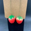 Daisy NWOT  Dangling Strawberry Earrings with Gold Hardware Photo 1