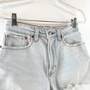 Abercrombie & Fitch  High Rise Curve Love Mom Shorts Light Wash Blue 2 / 26 Photo 5