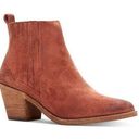 Frye NEW  Alton Leather Chelsea Boots Rosewood Suede Size 7.5 Photo 0