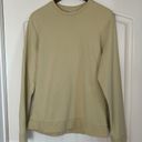 COS Warm Yellow Crew Neck  Cotton Cozy Comfort Sweatshirt Women’s Size Medium Photo 1