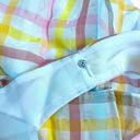 Cinq à Sept NEW  Astor Sleeveless Tiered Midi Dress White Pastel Plaid Photo 7