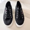 Superga  2790 Black Platform Sneakers Photo 3