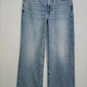 Madewell  Womens The Perfect Vintage Wide Leg Crop Jean Medium Blue Raw Hem 27T Photo 2