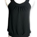 Naked Zebra  Black Halter Neck Tank Top Blouse Photo 0