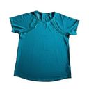 Athleta  TEAL CHI DOT MESH TRAIN TEE  size XS Photo 0