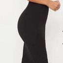 Pretty Little Thing Black One Shoulder Maxi Dress Photo 2