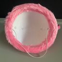 Disney Mouse Park Hat w/ Ears Fur Pink Vintage ana Disneyland Disneyworld Photo 5