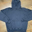 Abercrombie & Fitch Oversized Navy Blue Essential Popover Hoodie Photo 0