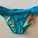 Victoria's Secret 's Vintage Low Rise Bikini Bottom Blue Size XS Y2K Photo 0