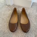 Naturalizer Brown Maxwell Leather Ballet Flat Size 9N Photo 1