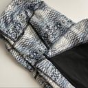 Gottex  • Blue Black Snakeskin Print Mesh Leggings Photo 2