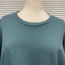 Wishlist  NWT Green Peplum Sweatshirt Size M/L Photo 1