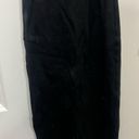 Naked Wardrobe  Black Snatched Ribbed Crewneck Long Sleeve Dress Size XS $68 Photo 4