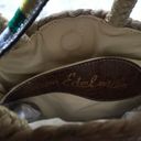 Sam Edelman  Emilia Metallic Braided Jute Round Rainbow Shoulder Bag Purse NWT Photo 5