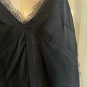 Jason Wu  Lace Trim Black Tank Blouse Size 2 Photo 1