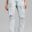 One Teaspoon One x  | Light Wash Distressed Awesome Baggies Jeans Size 27 Photo 0