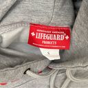 Lifeguard Puerto Rico Heathered Gray Pullover Hoodie Size S Photo 7