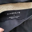 Kimberly  C Ribbed Tank Bike Short Set Black Size Small Photo 2