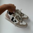 VEJA V-10 Beige/Black Sneakers 6 Photo 1