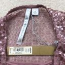 LC Lauren Conrad Lauren Conrad: NWT Dusty Pink Sequin Dress. Photo 3