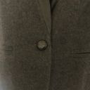 BP  MEDIUM BLAZER GREY WITH BLACK FAUX LEATHER TRIM Photo 5