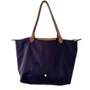 Longchamp  Le Pliage Nylon Tote Large Bag - Plum Purple Photo 2