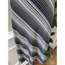 Press  & Bastyan Women Striped Acetate Cowl Neck Sleeveless Knee Length Dress 14 Photo 3