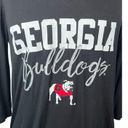 GEORGIA BULLDOGS UGA GAMEDAY COUTURE LONG SLEEVE TOP STRAPPY WOMEN'S SIZE SMALL Photo 1