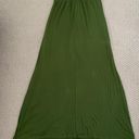 Hive & Honey  army green maxi dress.- Size Large Photo 5