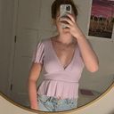 Forever 21 lilac top Photo 2