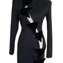 Mother of All Deville Cutout Minidress Black Size XS NWT Photo 3