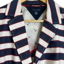 Tommy Hilfiger  Nautical Sailor Anchor Striped Urban
Casual Blazer Jacket 10 Photo 2