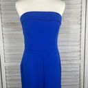 CRYSTAL SKY Sleeveless Wide Leg Jumpsuit w Flared Hem Cobalt Blue Photo 1