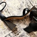 Marc Fisher Black‎ Denny Heeled Sandal Triangle heel size 9.5 Photo 11