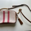 Michael Kors Signature Striped Medium Camera Bag Photo 1