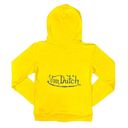 Von Dutch  Purple Logo Yellow Full-Zip Hoodie Photo 3