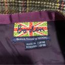 The Moon WOMEN'S Boden British Tweed by brown gray plaid skirt Photo 7