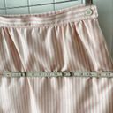 Pendleton  Vintage Silk Blend Pink & White Pinstripe Pencil Skirt size 6 S small Photo 7