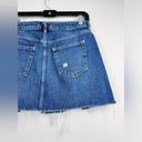 We The Free  Button Fly Denim Mini Skirt Size 29 Photo 4