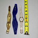 Bonetto Gemmed Watch with 3 Interchangeable Bands Multiple Photo 2